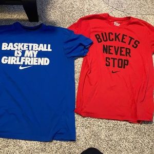 Nike basketball is my girlfriend shirts size M